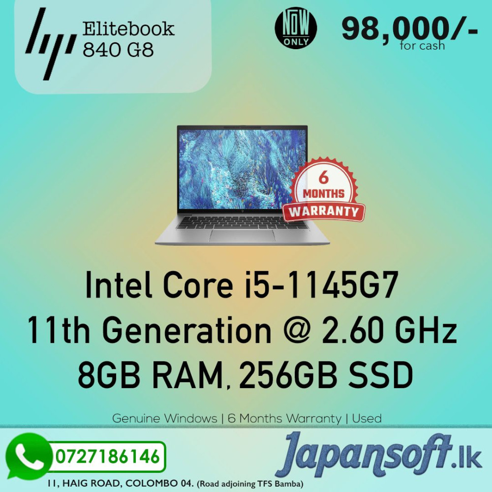 HP ELITEBOOK 840 G8 | i5 11th Gen