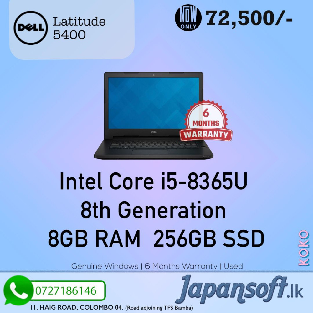 Dell Latitude 5400 | i5 8th Gen